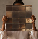 Lustrous Bronze Metallic Subway